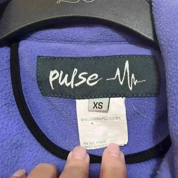 Pulse Softshell Jacket Women's Size S Pu Fleece Lined Full Zip Water Resistant - Picture 4 of 10